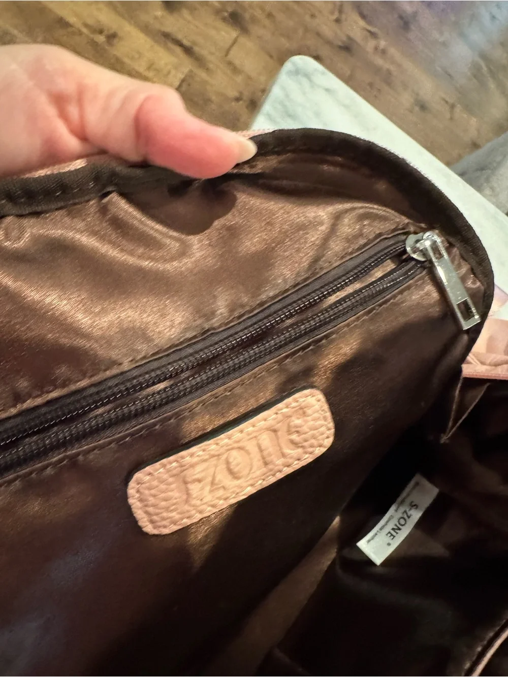 Antitheft Convertible Backpack Purse in Dusty Pink